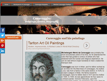 Tablet Screenshot of caravaggio.org