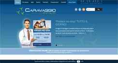Desktop Screenshot of caravaggio.it